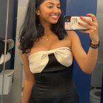 Princess Polly  Kesy Bow Tie Black and White Mini Dress  Photo 1