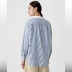 Gap × DÔEN Organic Cotton Eyelet Big Shirt XS NWT White Photo 1