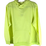 Ideology  Womens Pullover Hoodie Pockets Fleece Lined Neon Yellow 2X Photo 0
