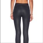 David Lerner  Black Reptile Print Leggings Size M Photo 2