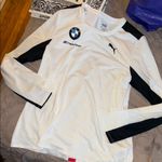 Puma BMW Motorsport White Long Sleeve tee athletic Material XXL fits L/xl Size undefined Photo 3