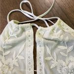 Honey Punch  White Peplum Halter Top- Size Extra Small Photo 1