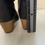 Charles Albert  Ankle Boots Sz 6 Western Cowboy Black Heels Pull On Photo 11