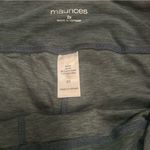 Maurice's Women’s Maurice’s Cropped Athletic Leggings 2X Hunter/wintergreen green. Photo 3