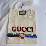 GUCCI Sequin T-Shirt Photo 0