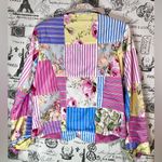 BFA Women's Patchwork Jacket Vintage Pink Size M Photo 6