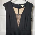 Anthropologie SHOSHANNA Lace Detail Knee Length Dress with Pleated Skirt Sz 4 Photo 2