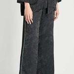 Maje Pasito Black Pants floral pants size 2 NWT Photo 1