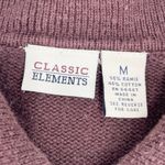 Classic Elements Vintage 90s Y2K  Autumn Patchwork Cardigan Sweater Size Medium Photo 6