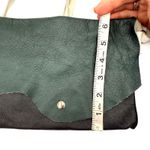 WildRose Black, Cream & Green Soft Leather Purse NWOT Black Photo 6