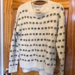 Anthropologie Moth Metallic Check Sweater S Photo 0