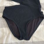 Michael Kors NWT Black One-Shoulder Cutout Swimsuit Photo 5