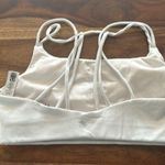 Athleta  white strappy bra, size small Photo 1