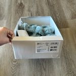 Birkenstock  Free People Papillio Sandals Womens 39 US 8 Sherpa Big Buckle Blue Photo 7