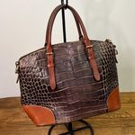 Dooney & Bourke Croco Fino Domed satchel bag Photo 1
