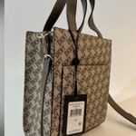 DKNY ALISON SM NS TOTE Sz Crossbody Bag Cream/Tan Msrp $158 New With Tags Photo 5