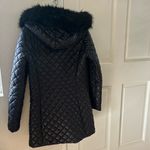 Ivanka Trump  Black Quilted Puffer Coat with Fur Hood Photo 2