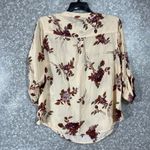 Torrid  Pale Yellow Earthtones Floral Harper Blouse - 1 (1X) - Women's Plus Size Photo 6