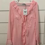 Princess Polly  Marisela Long Sleeve Mini Dress Pink NWT Photo 2