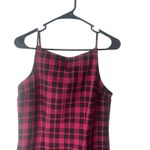 No Boundaries  Y2k 2000s Size M Vtg Pink‎ Plaid Emo Skater Punk Above Knee Dress Photo 1