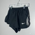 Nike Dri Fit Black High Waist Pull On Lined Athletic Running Shorts Women's M Photo 1