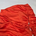 Michael Costello  x REVOLVE Oscar Mini Dress in Red Orange Medium Photo 10