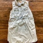 Mossimo Denim Dress Blue Size L Photo 2