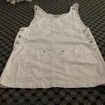 White romper jean dress Size undefined Photo 1