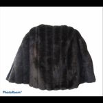 Brandon Thomas Brown Faux Fur Cape/Capelet Photo 2