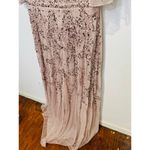 Mac Duggal 93681 Vintage Lilac Pink Sequined Butterfly High Low Gown Dress 2 Photo 9