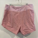 Athleta  Run With It Textured Short 3.5" Pink Womens 1x NWT Activewear Athletic Photo 4