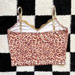 Cropped Cheetah Print Tank M Size M Photo 1
