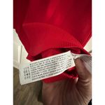 Endless Rose  Women's Red Shank Button Knit Crew Neck Mini Dress Size Medium Photo 5