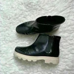 Camper Black Leather Chelsea Ankle Booties Size 8 Photo 1