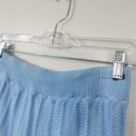 I Love Mr. Mittens Blue Knit Wide Pull Photo 4