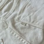 Levi's 721 Jeans Women W33 High Rise Tassels Skinny Ankle Stretchy White Cowboy Photo 9