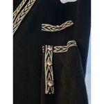 Brownstone Studio NewYork Sweater & Skirt Set 12Petite Vintage Outfit Black/Gold Size 12P Photo 3