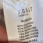 Brandy Melville  Boston Sweatshirt Oversized Pockets White Blue Photo 6