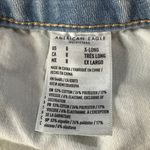 American Eagle  SZ 8 X-Long Super Hi-Rise Jegging Jeans Distressed Stretch Zip Photo 13