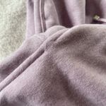 Isaac Mizrahi SOHO Plushed Back Zip Front Tunic Hoodie Purple A294467 QVC Photo 3