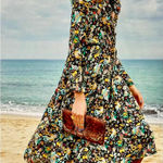 Zadig & Voltaire Rosier Circus Print Dress Midi Multi XS Photo 0