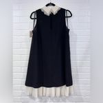 Nanette Lepore NWT  Lace Collared Pleated Shift Dress Photo 9