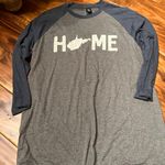 Home West Virginia baseball tee. Size medium Photo 0