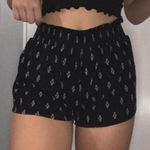 Mossimo Supply Co Black Flowy Shorts Photo 0