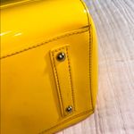 Dooney & Bourke  Bright Yellow Patent Leather Tote Bag Photo 10