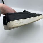 Michael Kors  Leo Embellished Studded Black Leather Slip On Sneakers size 9.5 Photo 1