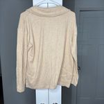 Madewell NWT Relaxed Long-Sleeve Polo Tee Cream Photo 2