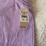 Aerie Superchill Seamless High Neck Bra Top Lavender Purple NWT Size Small Photo 5