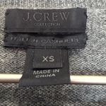 J.Crew  Collection Italian Cashmere Gray Crewneck Sweater XS Photo 4
