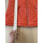 Gramicci Vest Womens Insulated Small Orange Full Zip Hiking 3 Pockets 1692 Photo 8